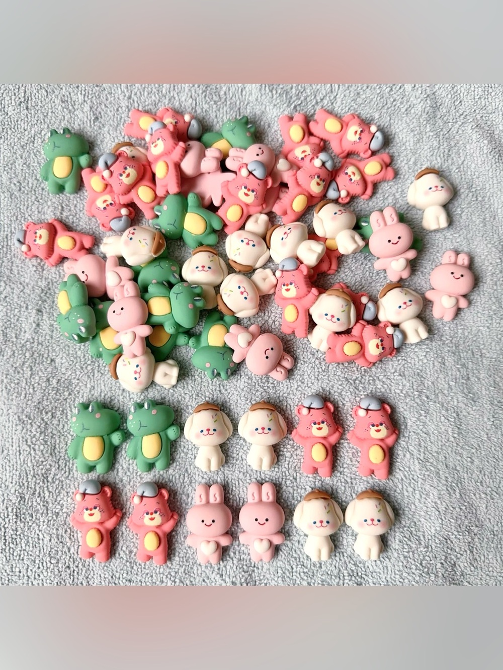Brand New Animal DIY Decor Charms 56 Pieces